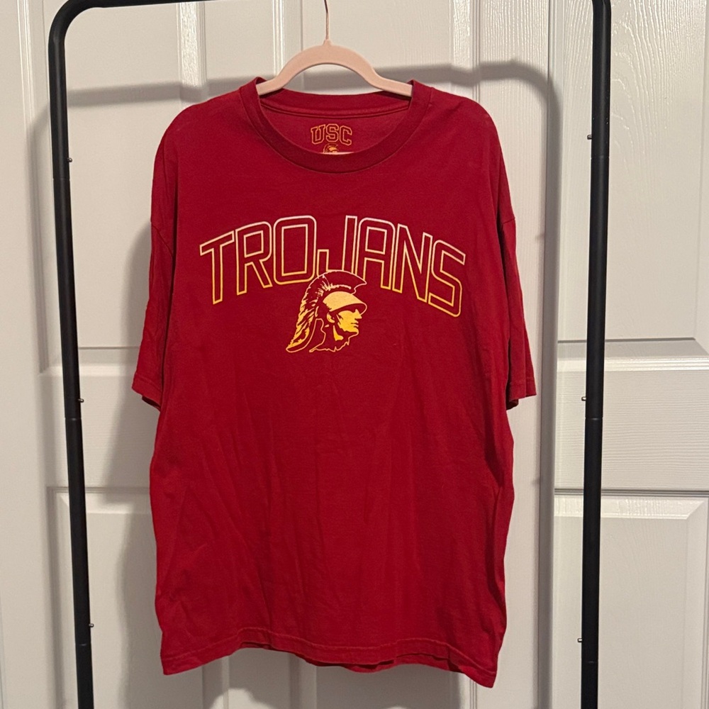 USC Trojans Red Short Sleeve Tee